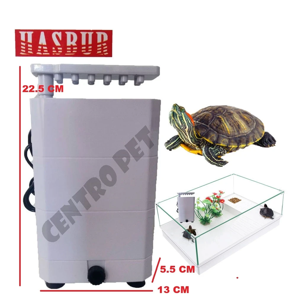 Filtro de 3 Niveles para Tortuguero Hasbur Lf-203 2