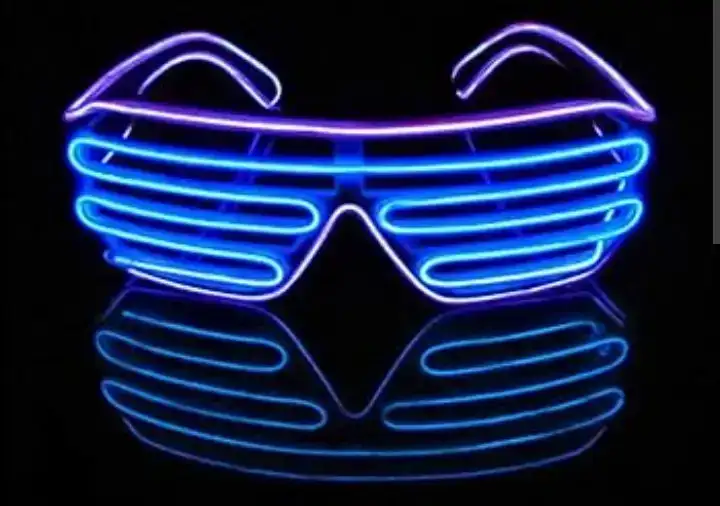 Anteojo rayado doble hilo led
