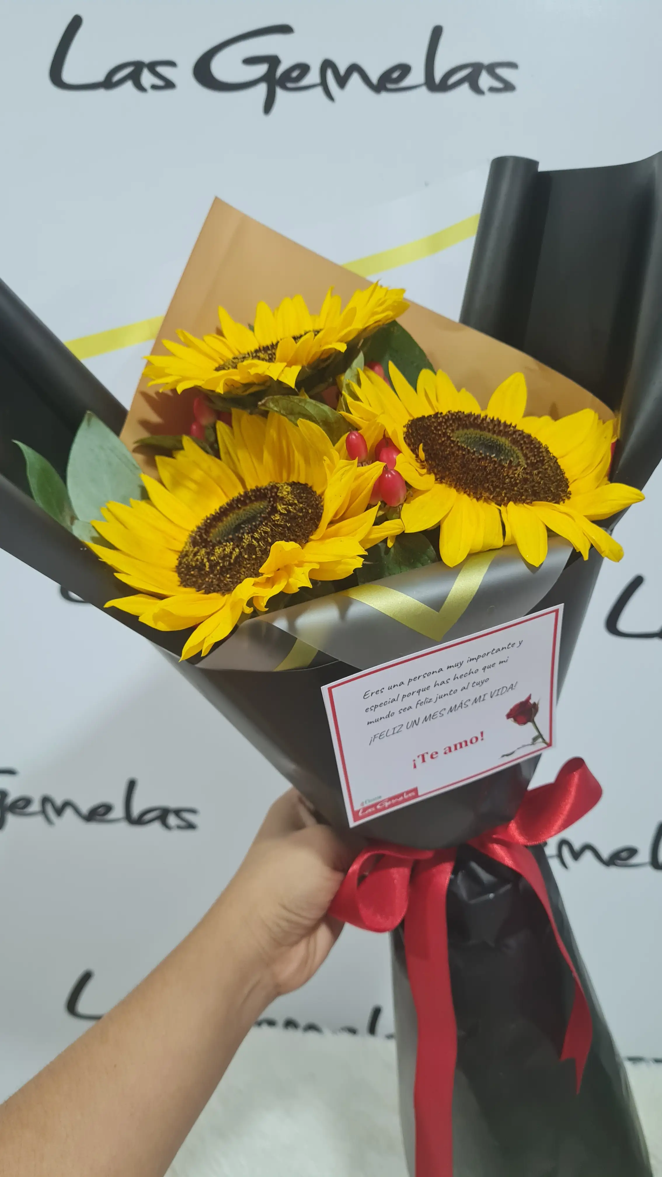 TripleGirasol elegante