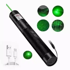 Puntero Láser Color Verde Con Cargador  3