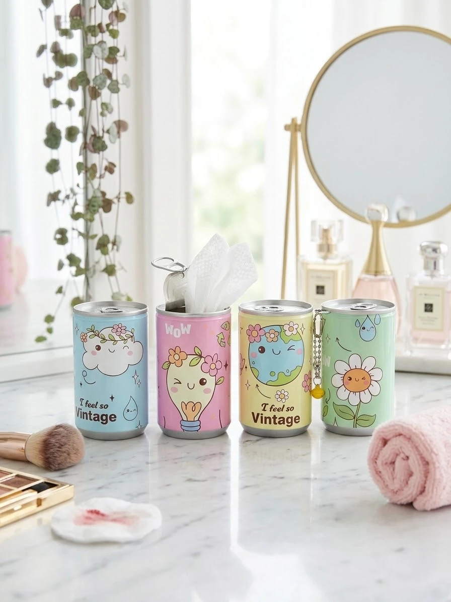 Paquete de 12 latas de toallitas desnaquillantes  2