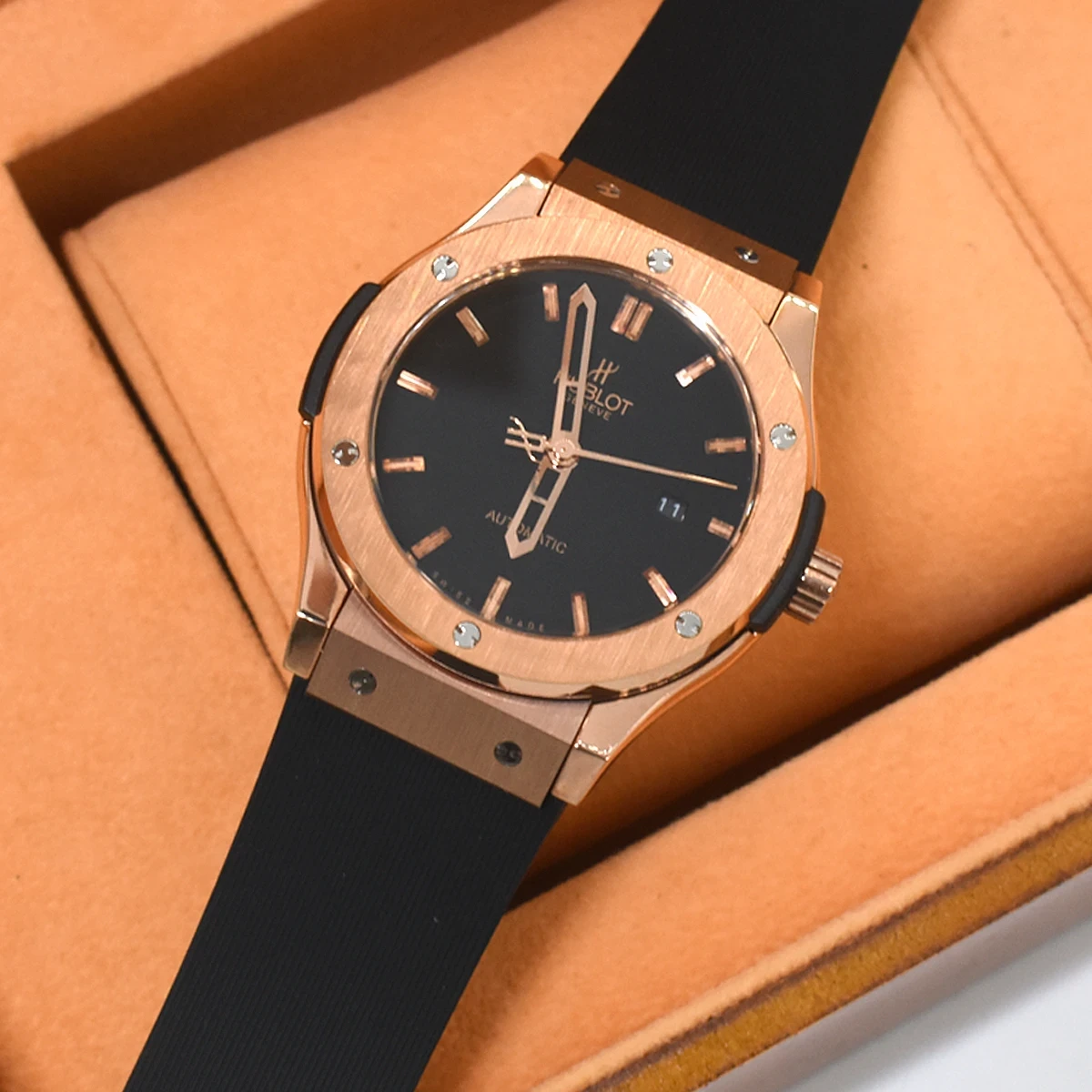 &nbsp; Hublot Classic Fusion En Oro Rosado 3