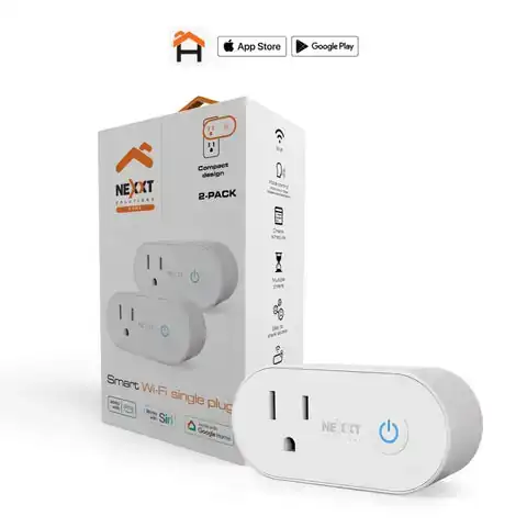 Nexxt Solution Enchufe inteligente kit x2 