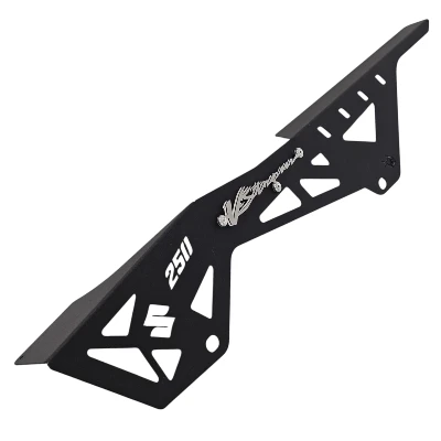 Suzuki V strom 250 Sx Protector de cadena acero negro logo 3d ML