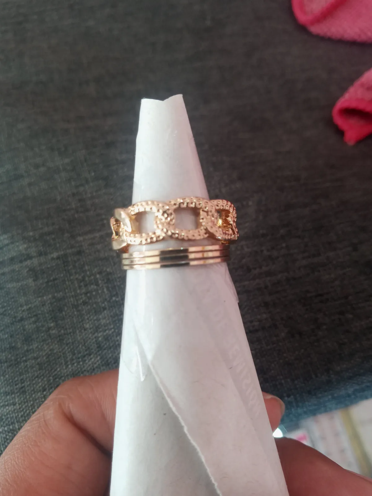 Anillo cadena