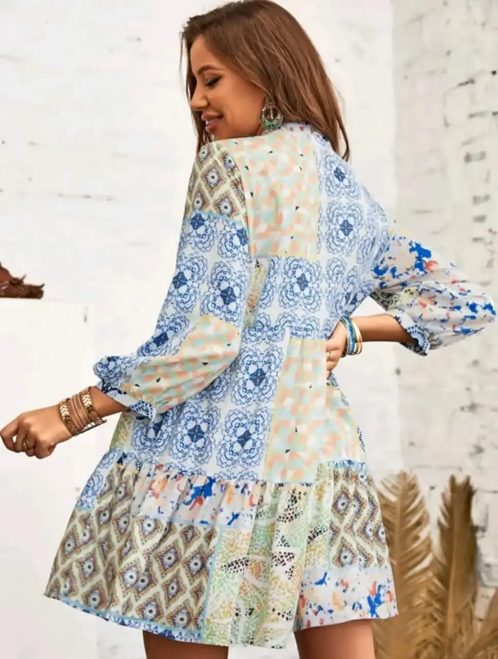 Vestido estampado  2
