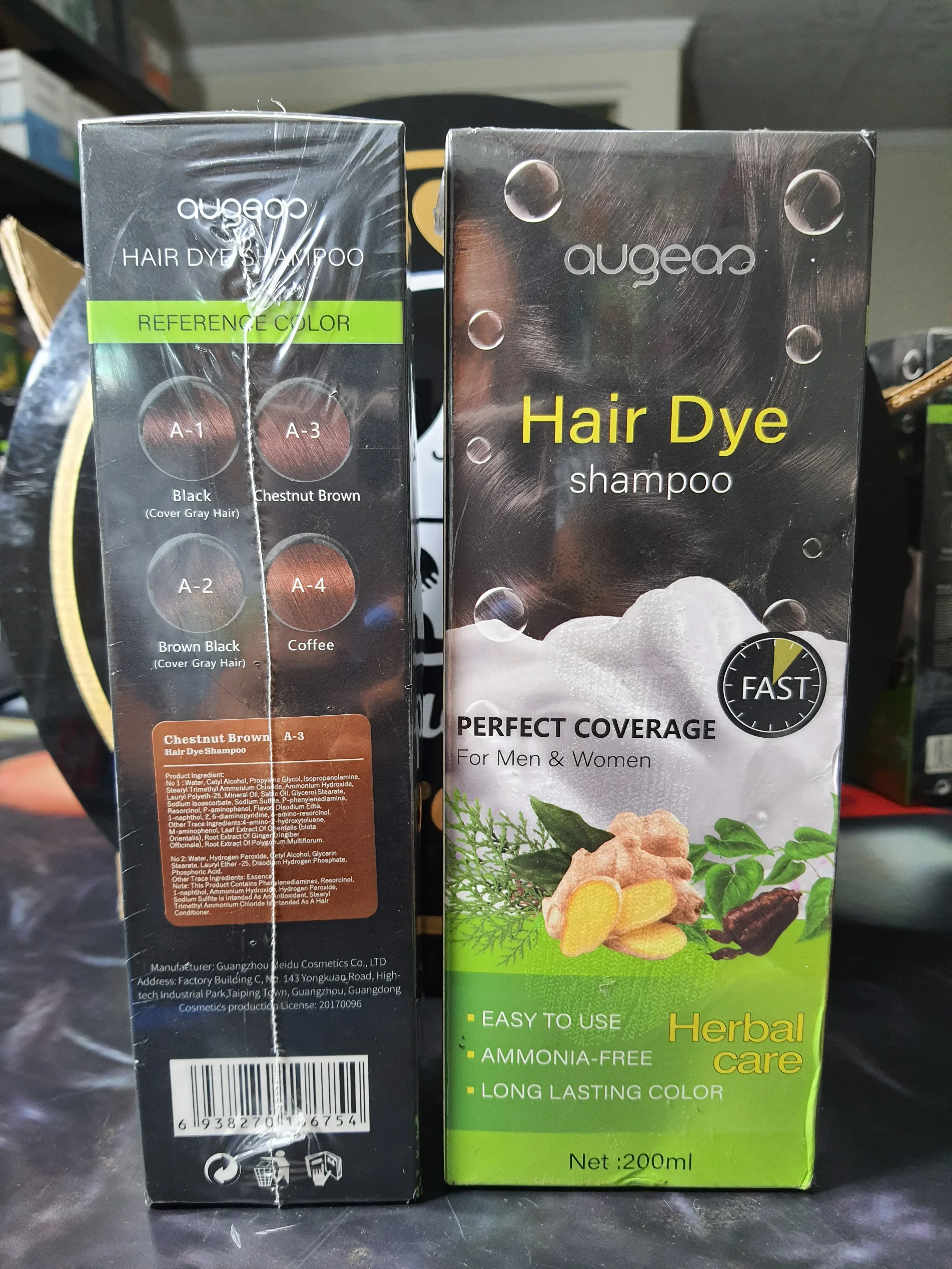 Champu tinte chestnut Brown 200 ml 