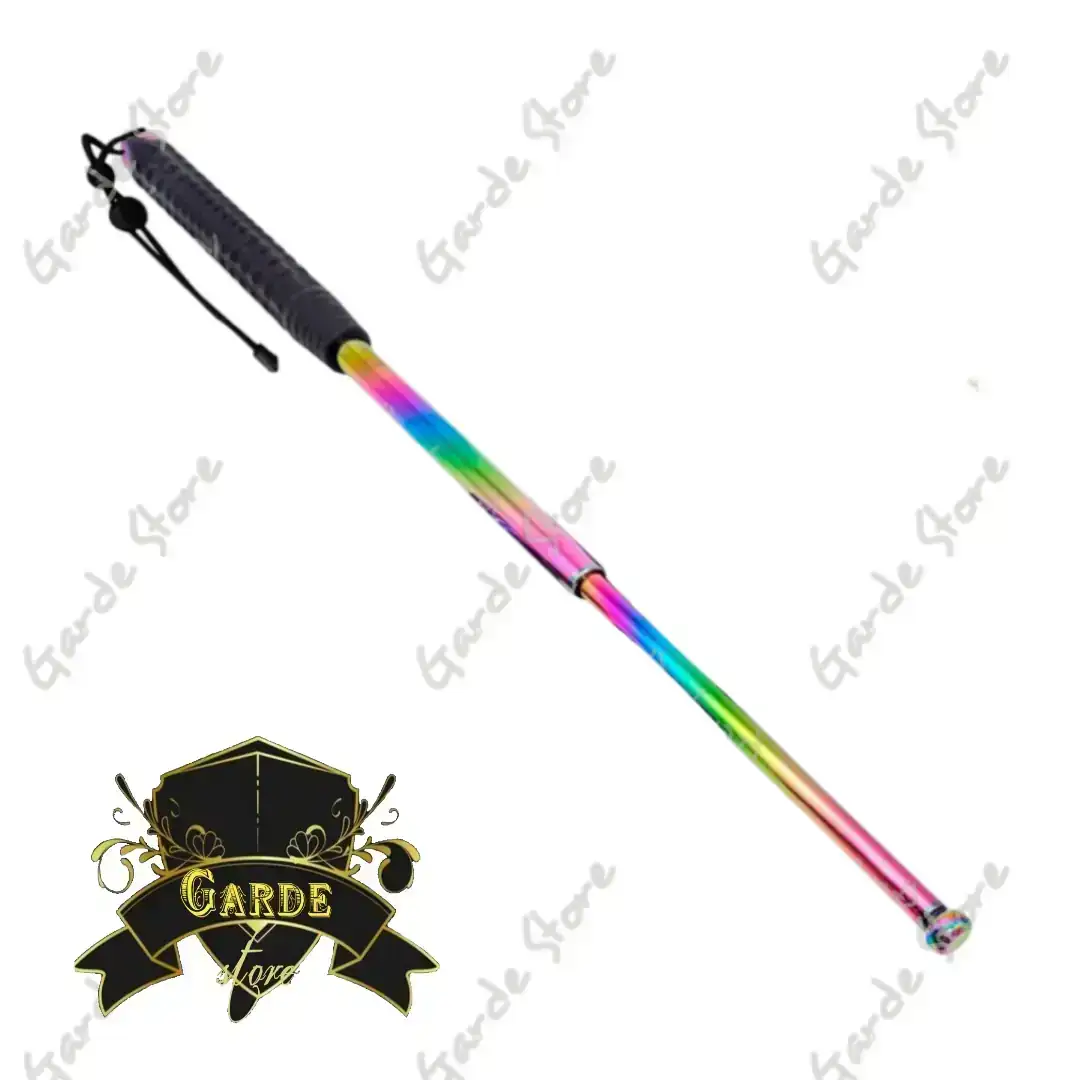 Vara retractil con rompe vidrio 64cm