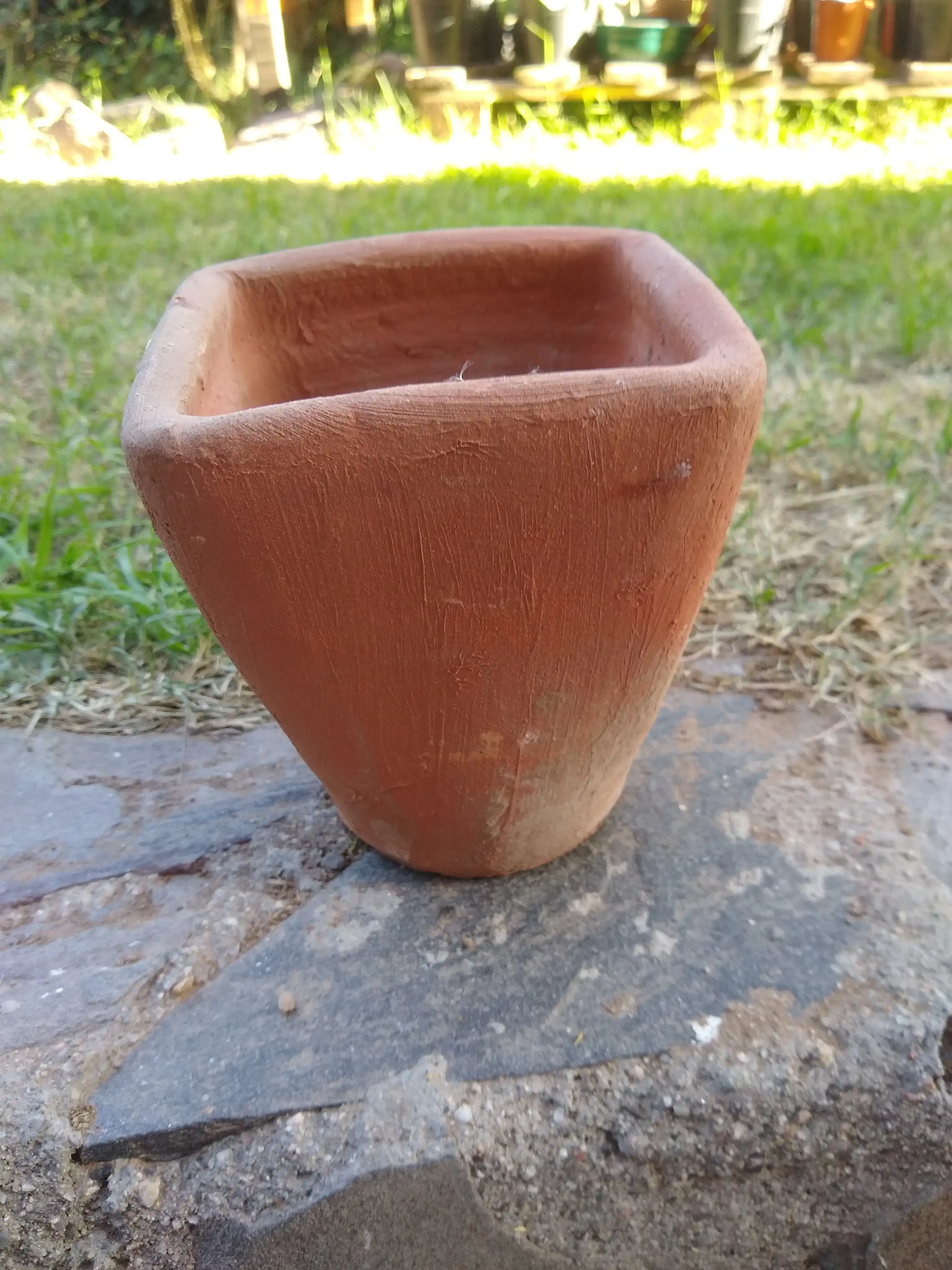Maceta Terracota cuadrada 12