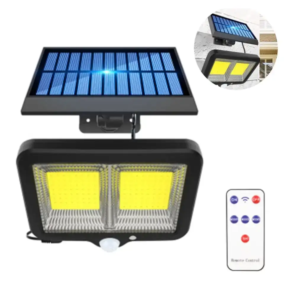 Lampara solar cuadrada 3
