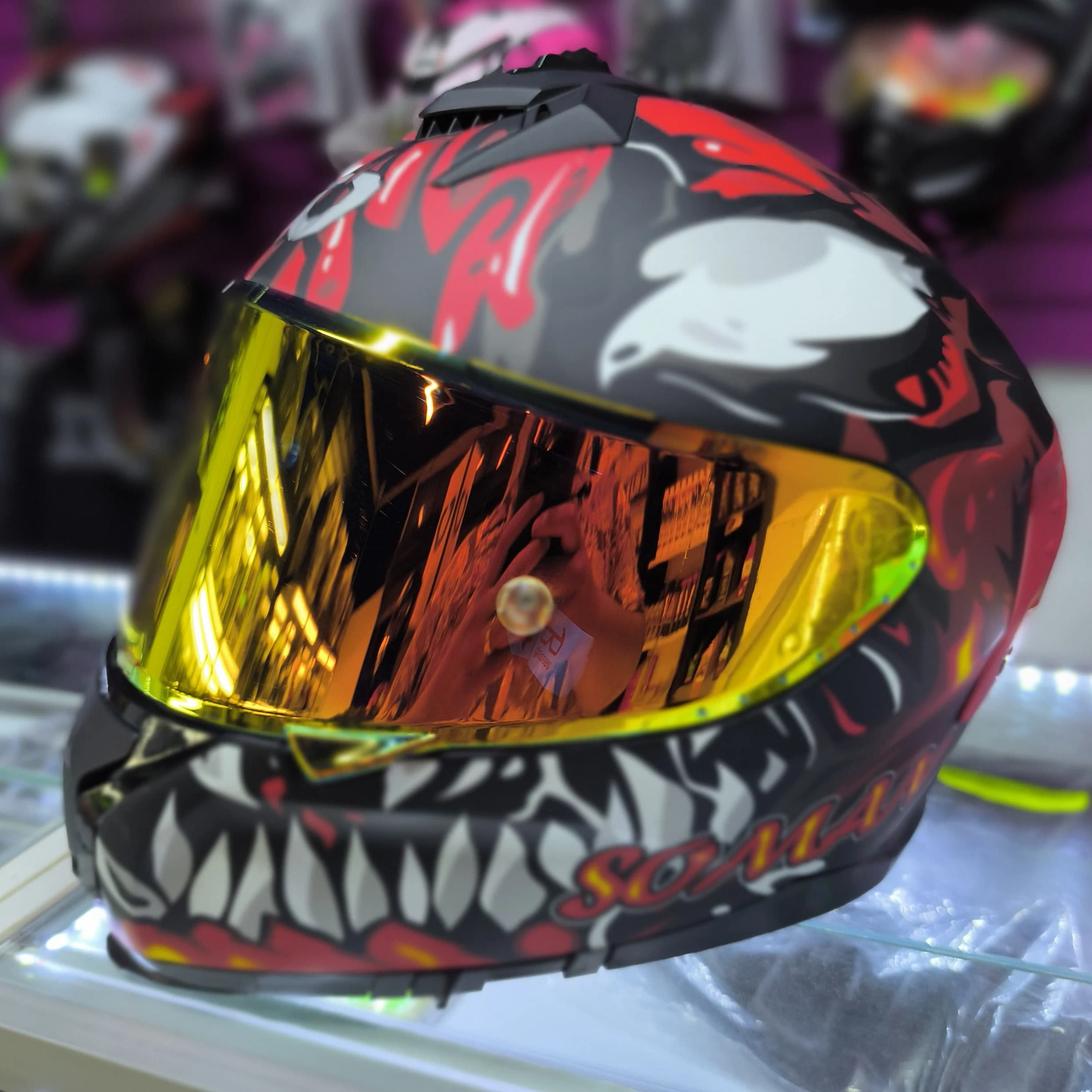 CASCO INTEGRAL SOMAN DRAGÓN