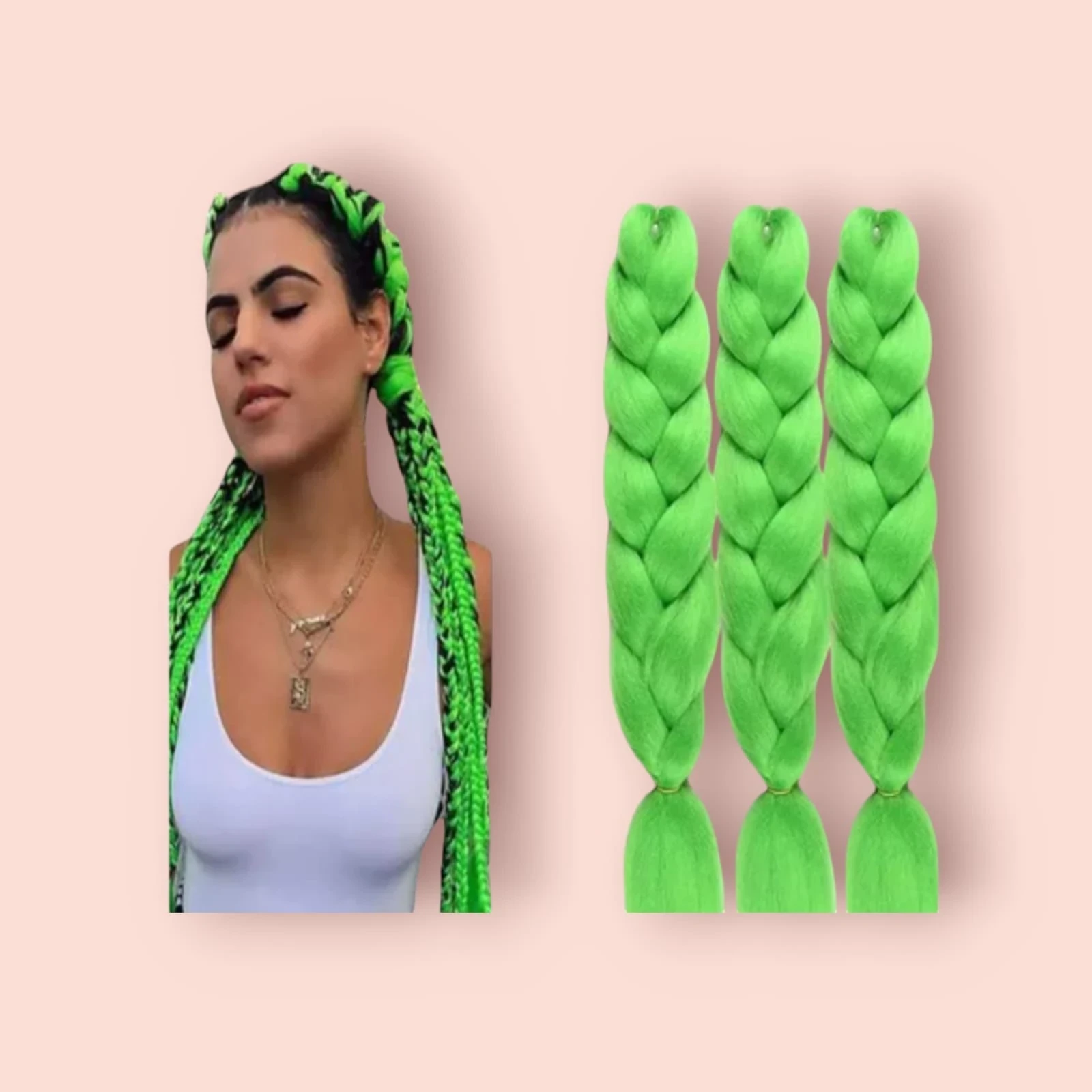 TRENZA AFRICANA EXTENSIÓN KANEKALON A26