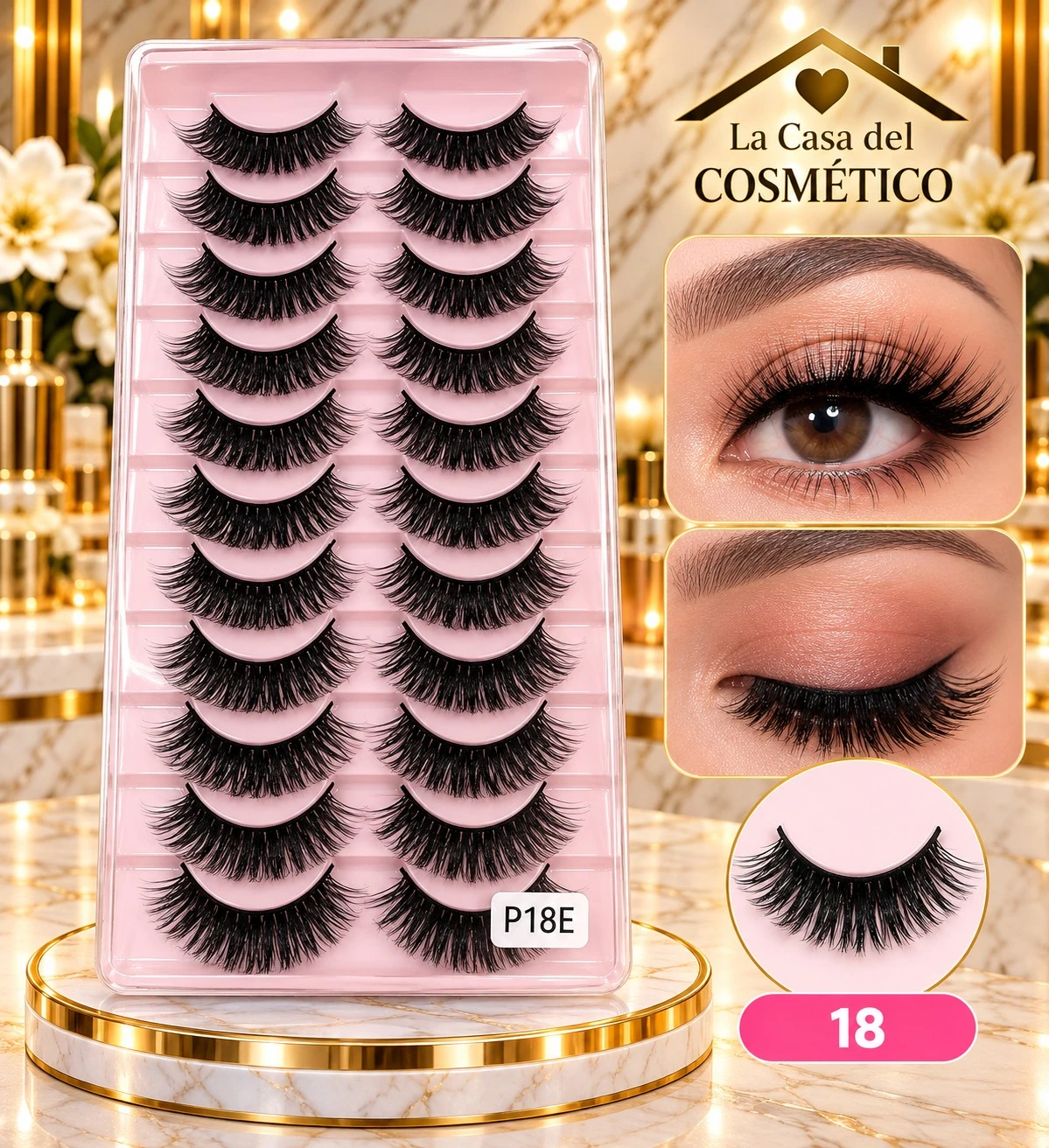 lumera set pestañas mirada cautivadora p18e