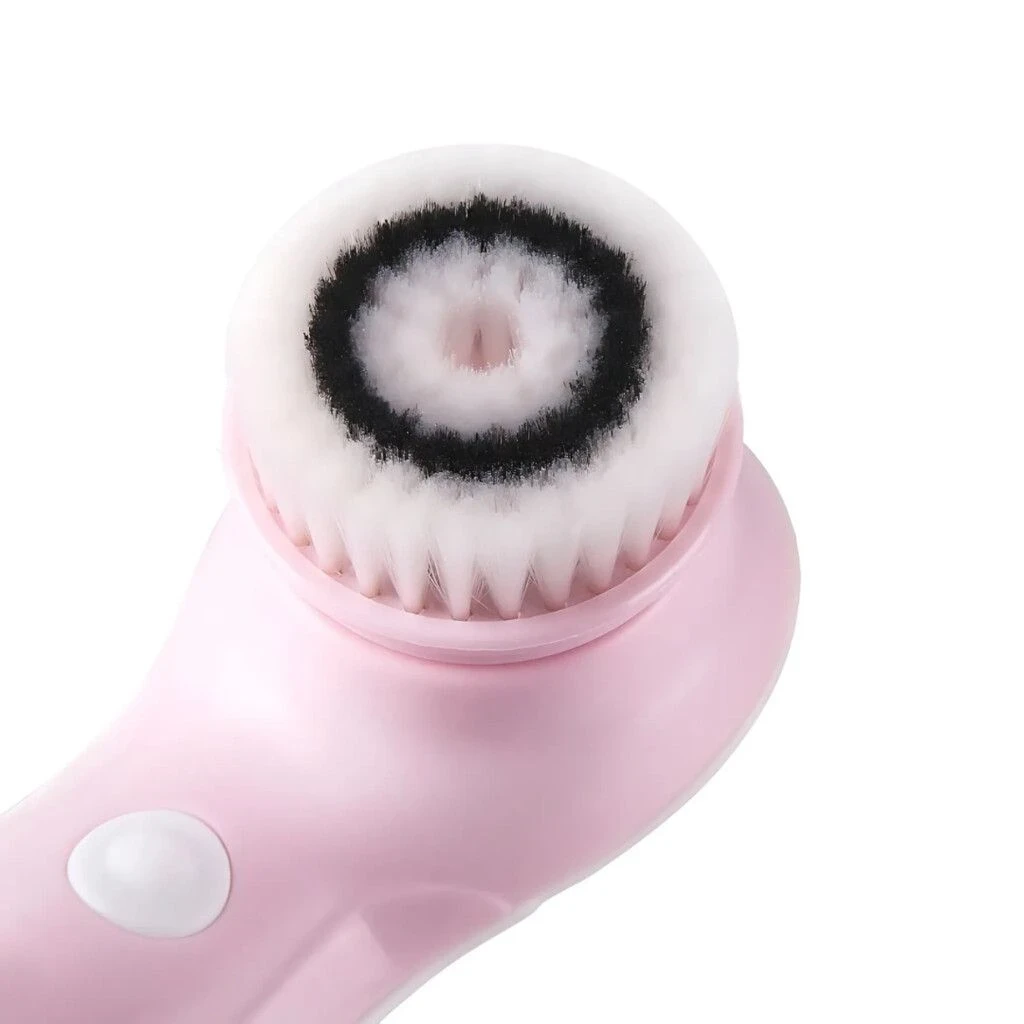 CEPILLO FACIAL RECARGABLE + 3 CABEZALES MODS-863 – ST – ROSA 2