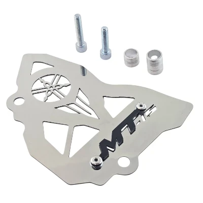 MT 15 P. piñon acero cromado logo 3d negro ML