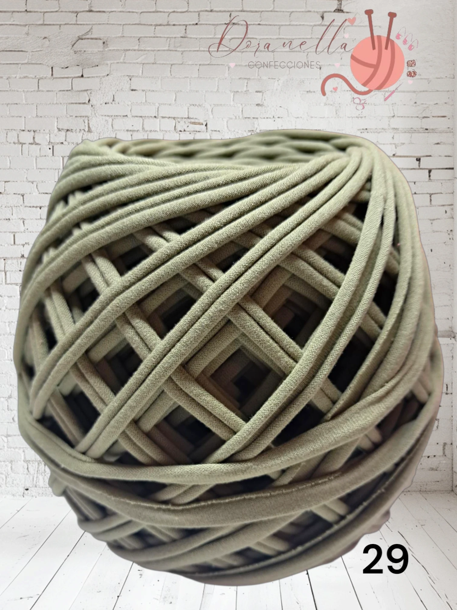TRAPILLO 29 VERDE OLIVA 350GR