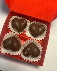 Caja de Corazones 72% Cacao