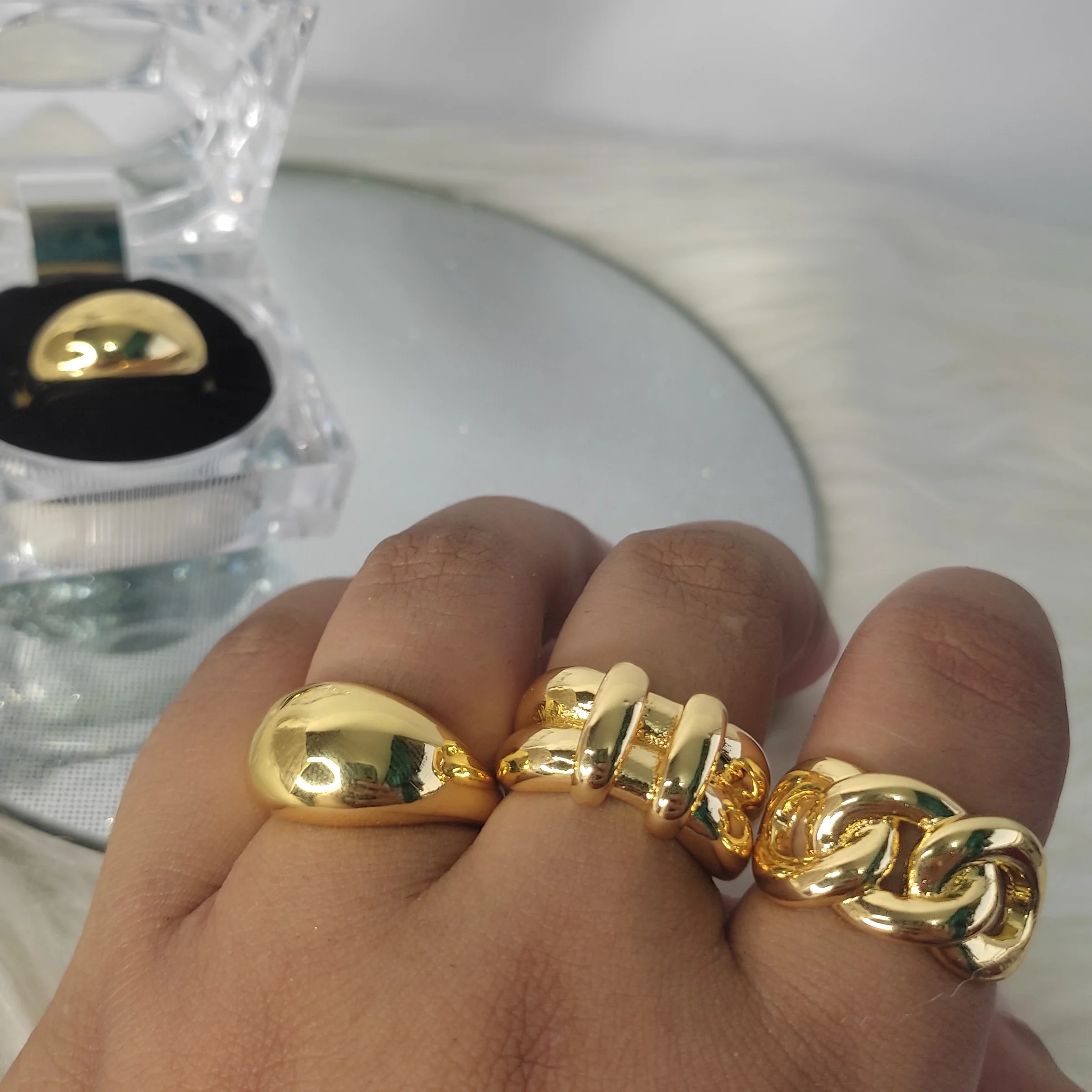 ANILLO AJUSTABLE CHUNKY YAILU 2