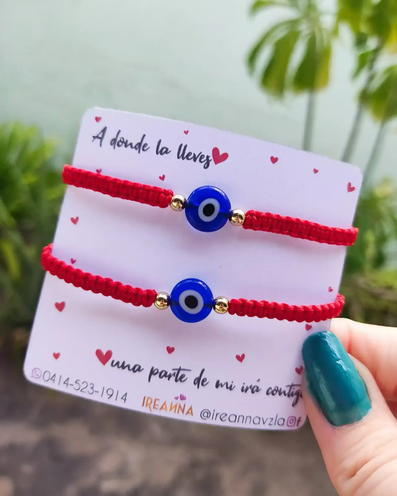 Par pulseras ojo turco ❤️ 3
