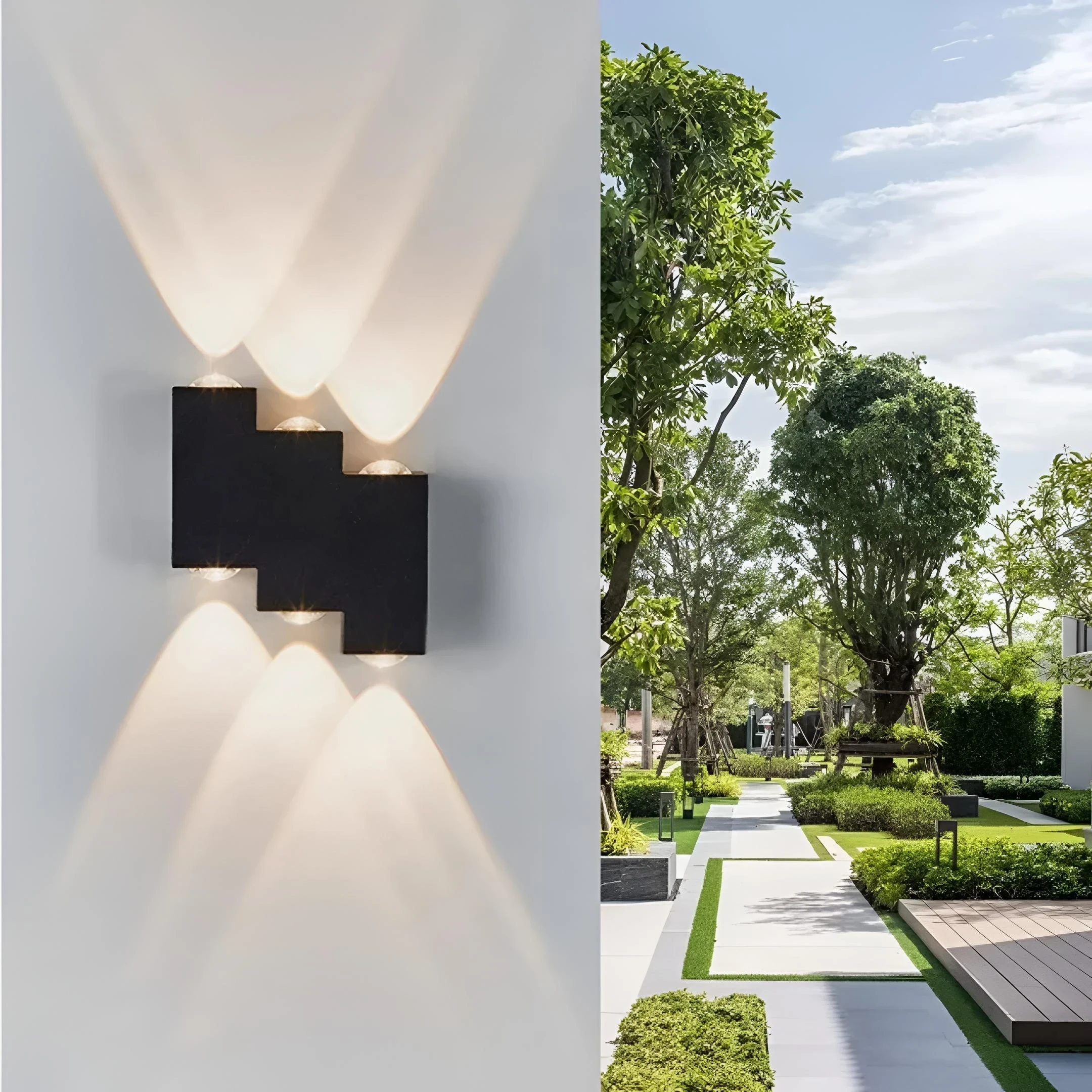APLIQUE PARED LED GRADAS 6W 2