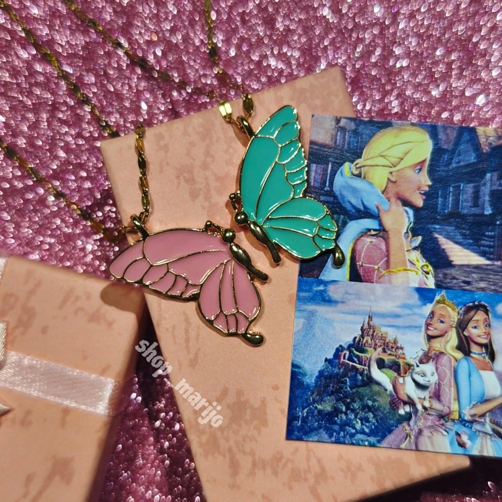 Dúo Collares La princesa y la plebeya  2