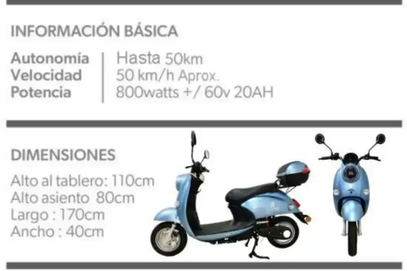 Moto eléctrica PIAGGIA PLUS 4