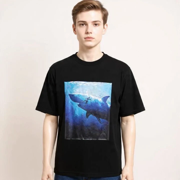 Playera L(10-12) Old navi