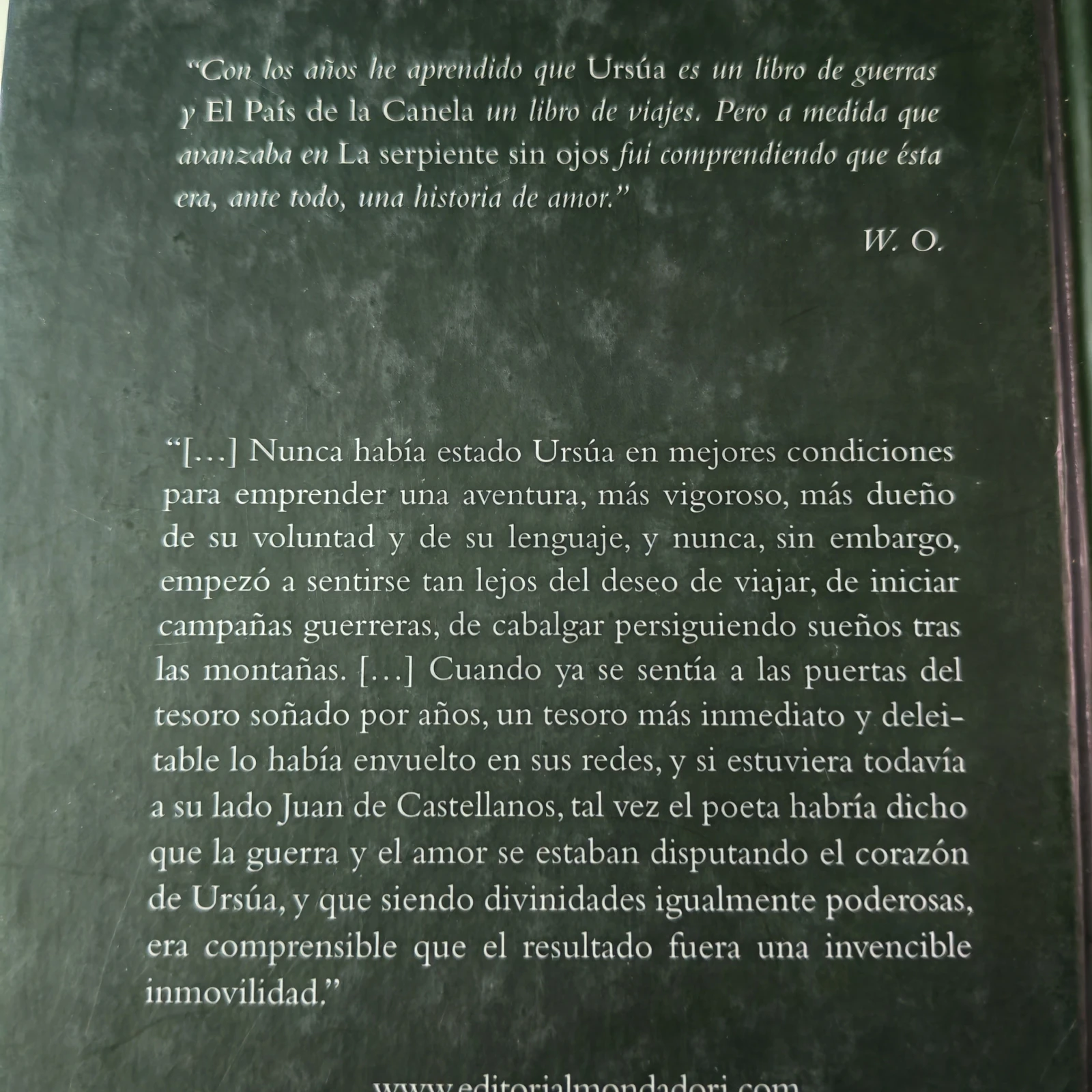 La serpiente sin ojos, William Ospina, usado 2