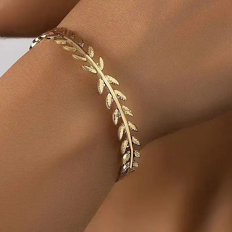 Pulsera Espiga Dorada REF: G06