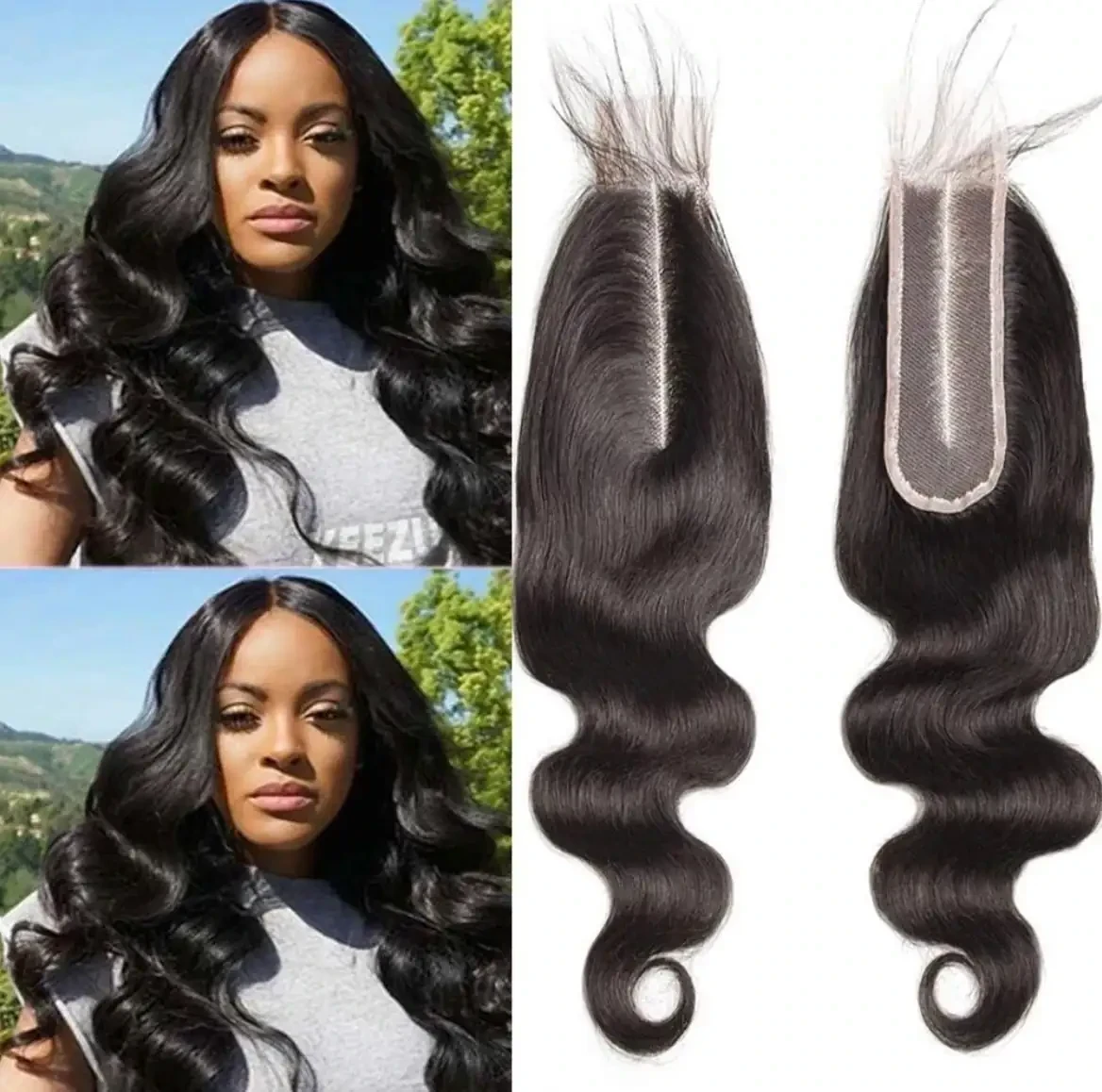Frontal lace 2x6 18