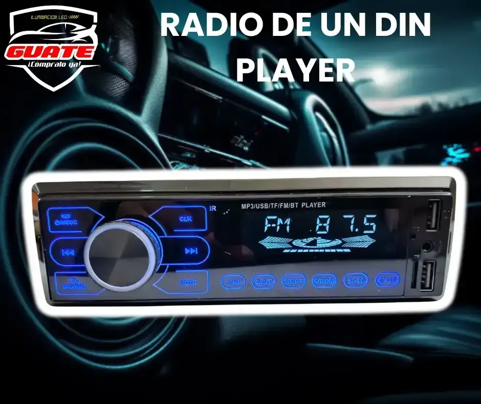 RADIO UN DIN PLAYER