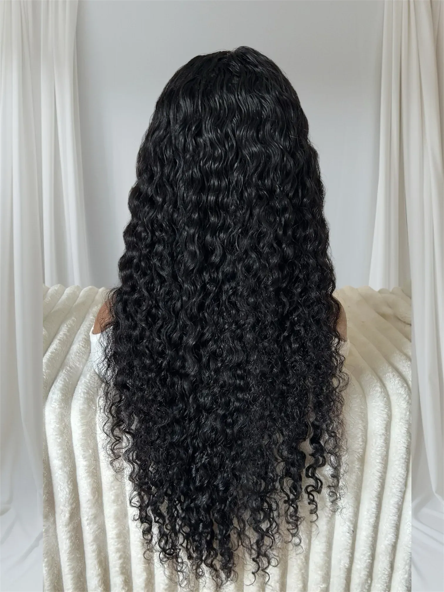 Peluca cabello humano kinky, 12A de 26 pulgadas, frontal lace 13x4 , densidas 180%  3