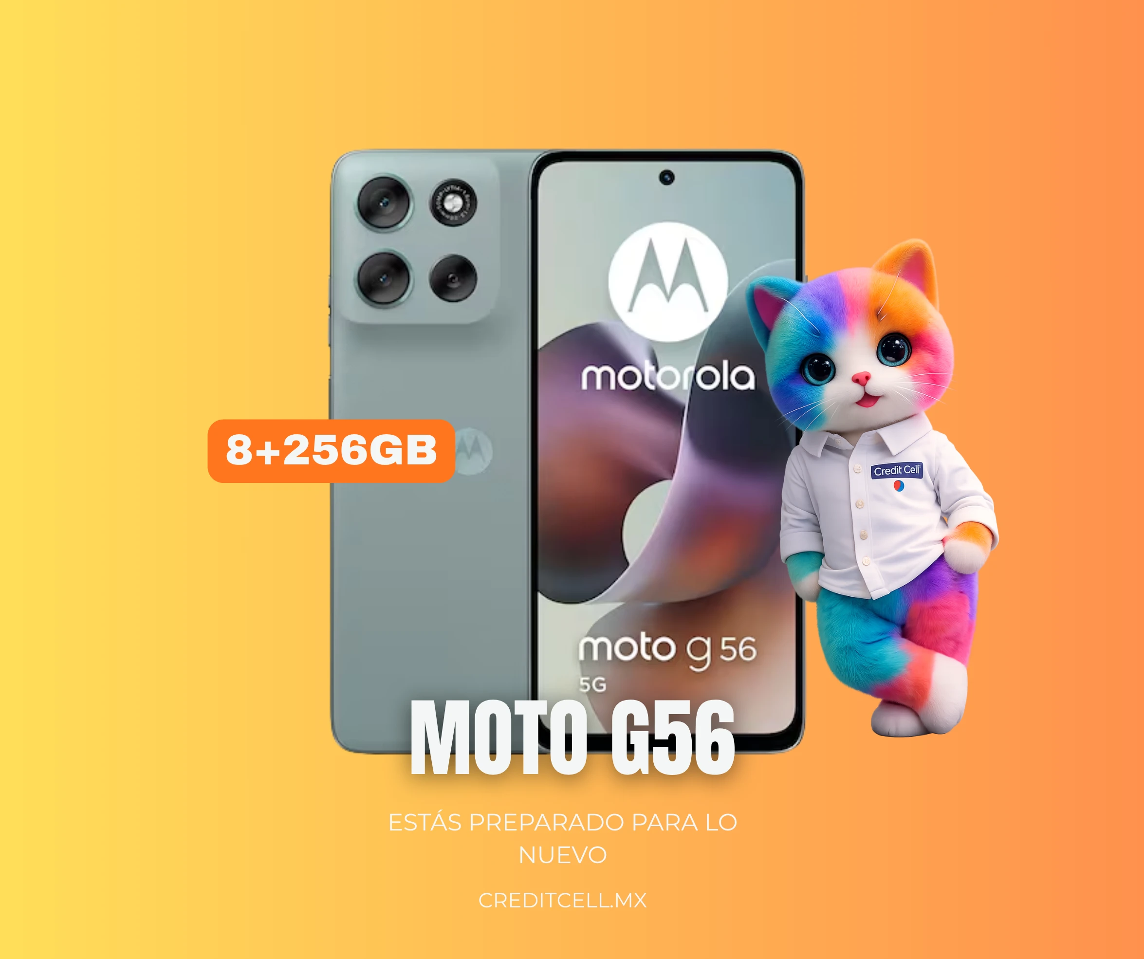 MOTO G56 ENGANCHE DESDE: