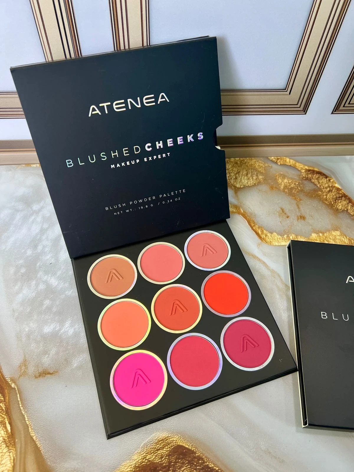 Paleta Blushed Cheeks x 9 Tonos 