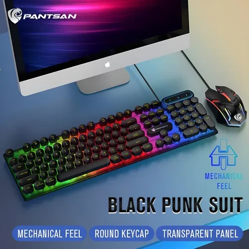 Combo Teclado RGB 2 en 1 2