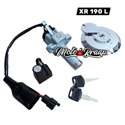 RP XR 190 L Combo switch encendido tapa tanque seguro 2 llaves GW 79969-831251