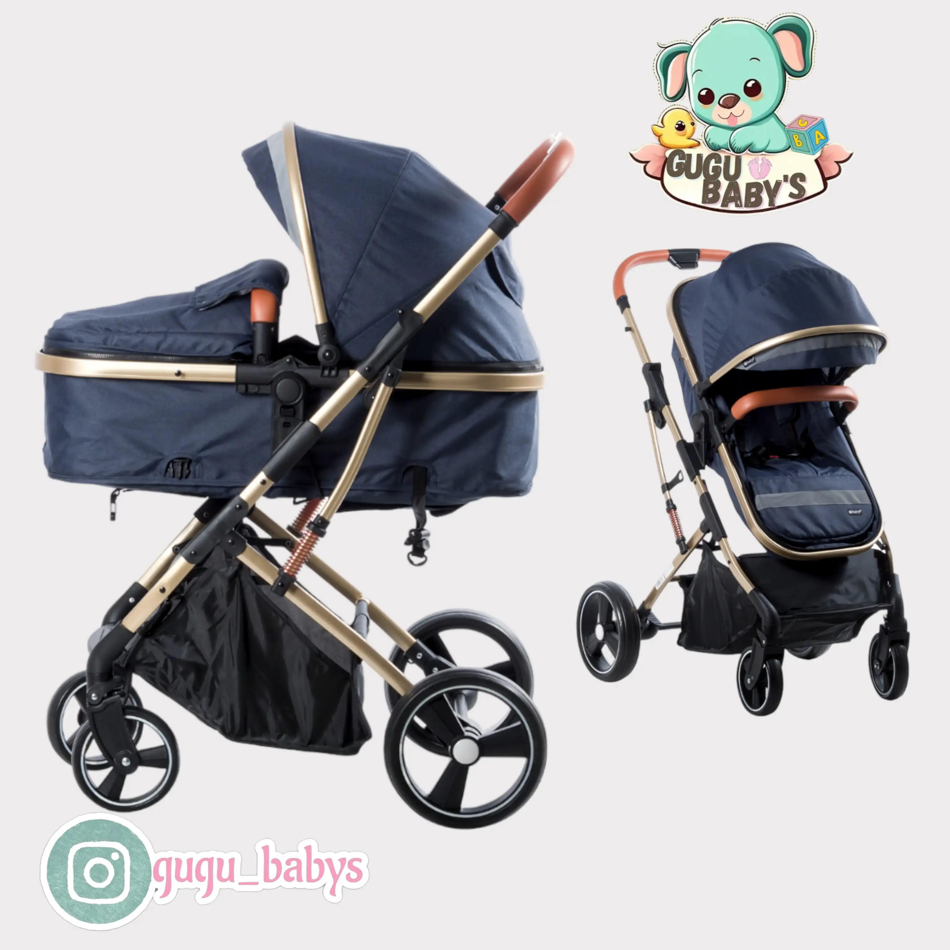 Coche moises e-baby niño 