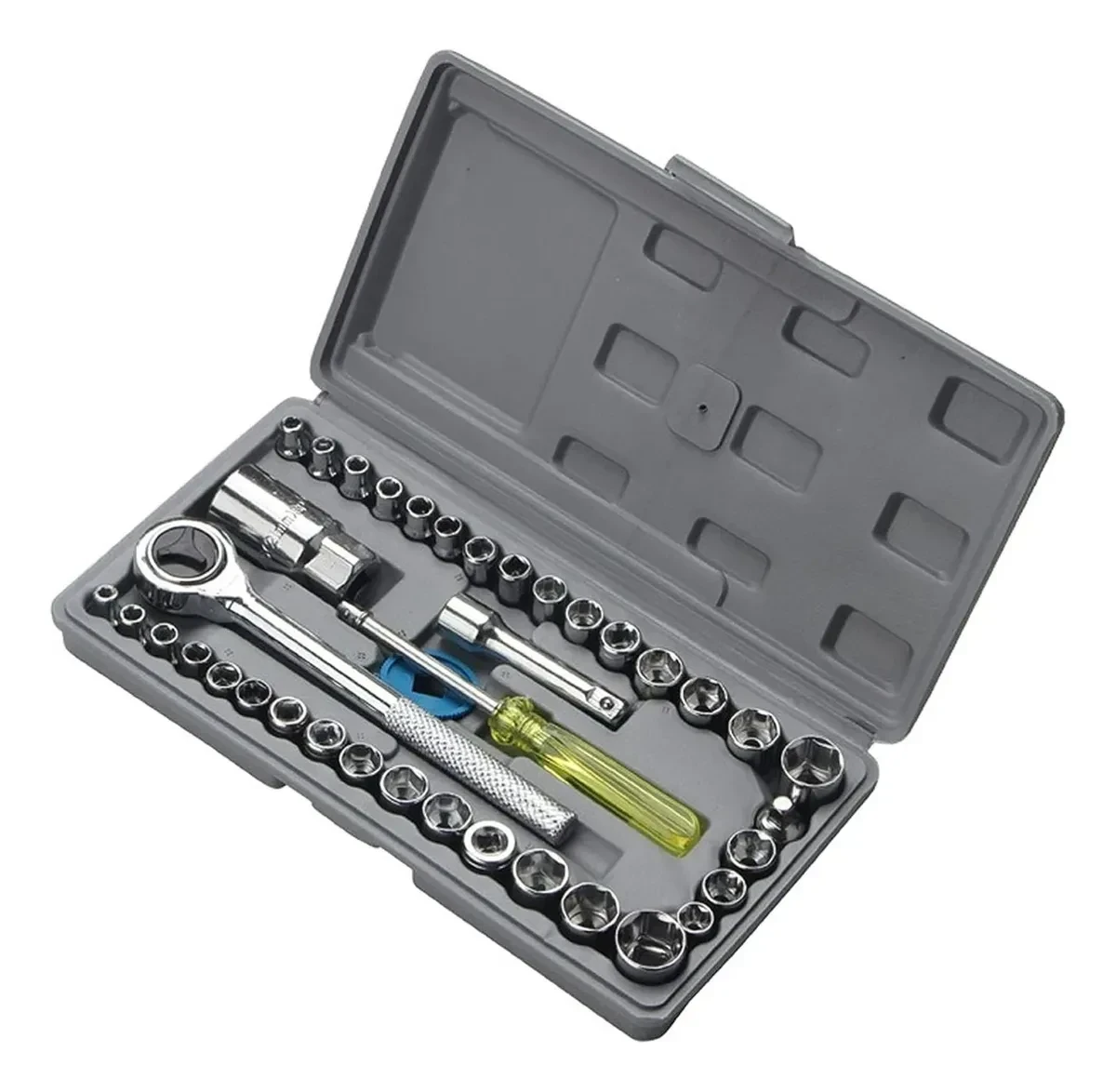 Caja Set Dados Chicharra 40 Piezas Herramientas 3