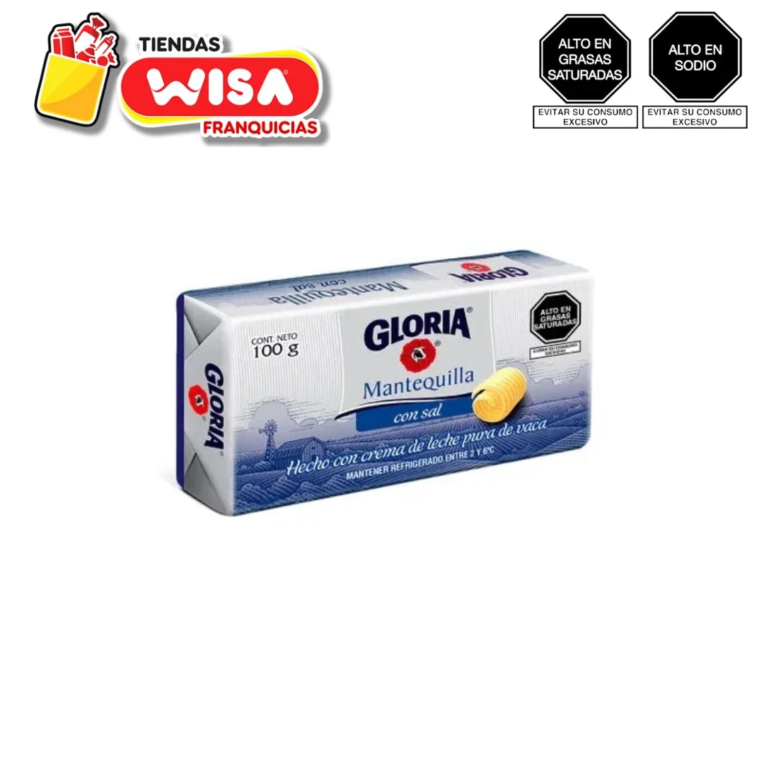 Mantequilla Gloria 90 G