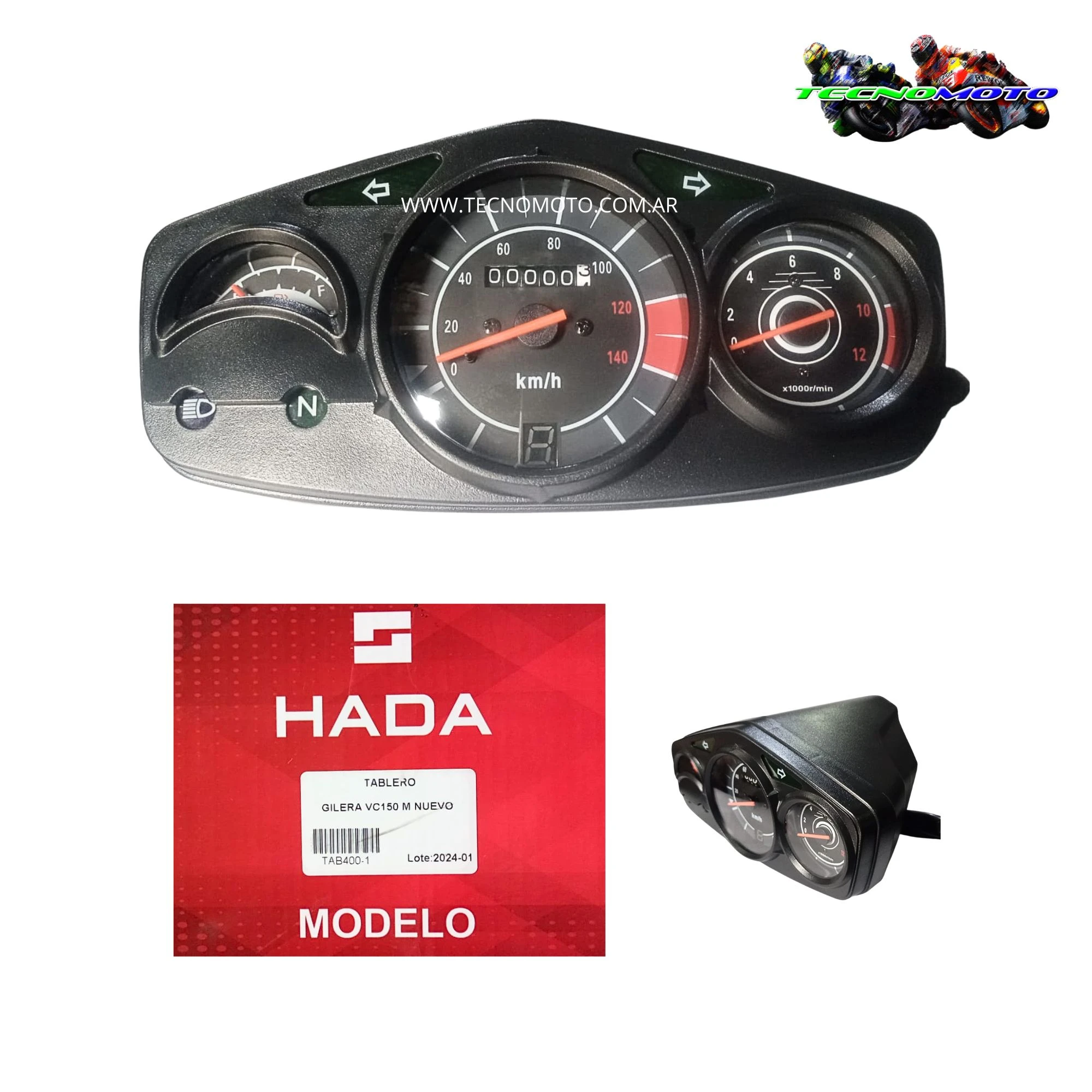 TABLERO VELOCIMETRO GILERA 150 VC M/N-49009