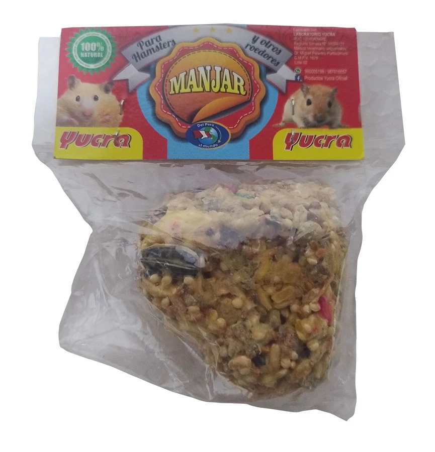 Dulce Golosina Compacto para Roedores 60g Dul-45