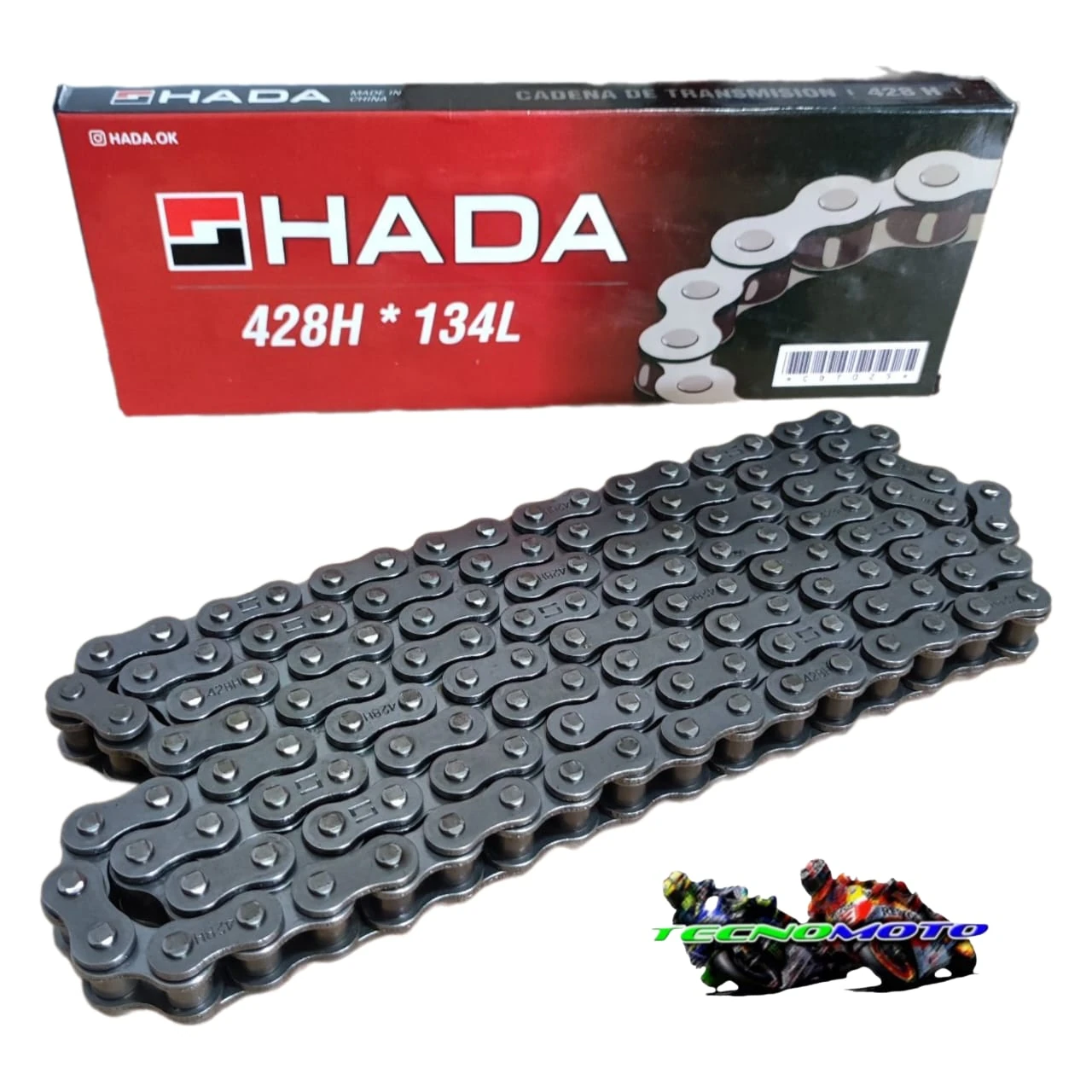 CADENA TRANSMISION 428 H X 134 NEGRA  -47250