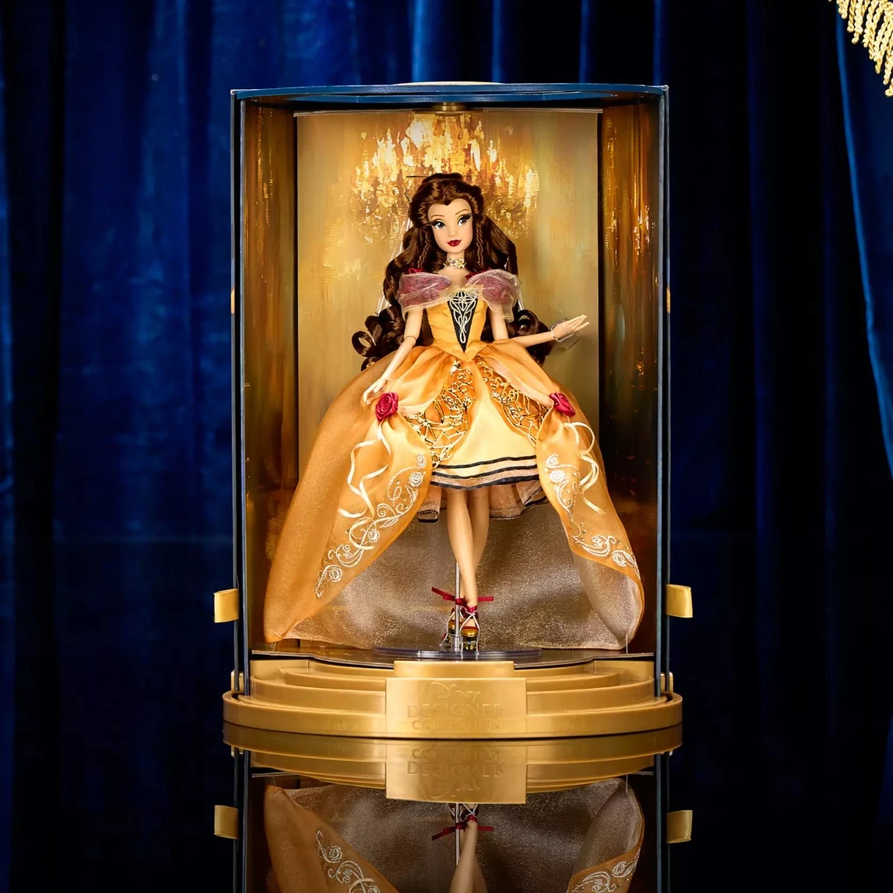 Muñeca Bella de edición limitada – La Bella y la Bestia – Colección de diseño Disney Serie de baile – 12'