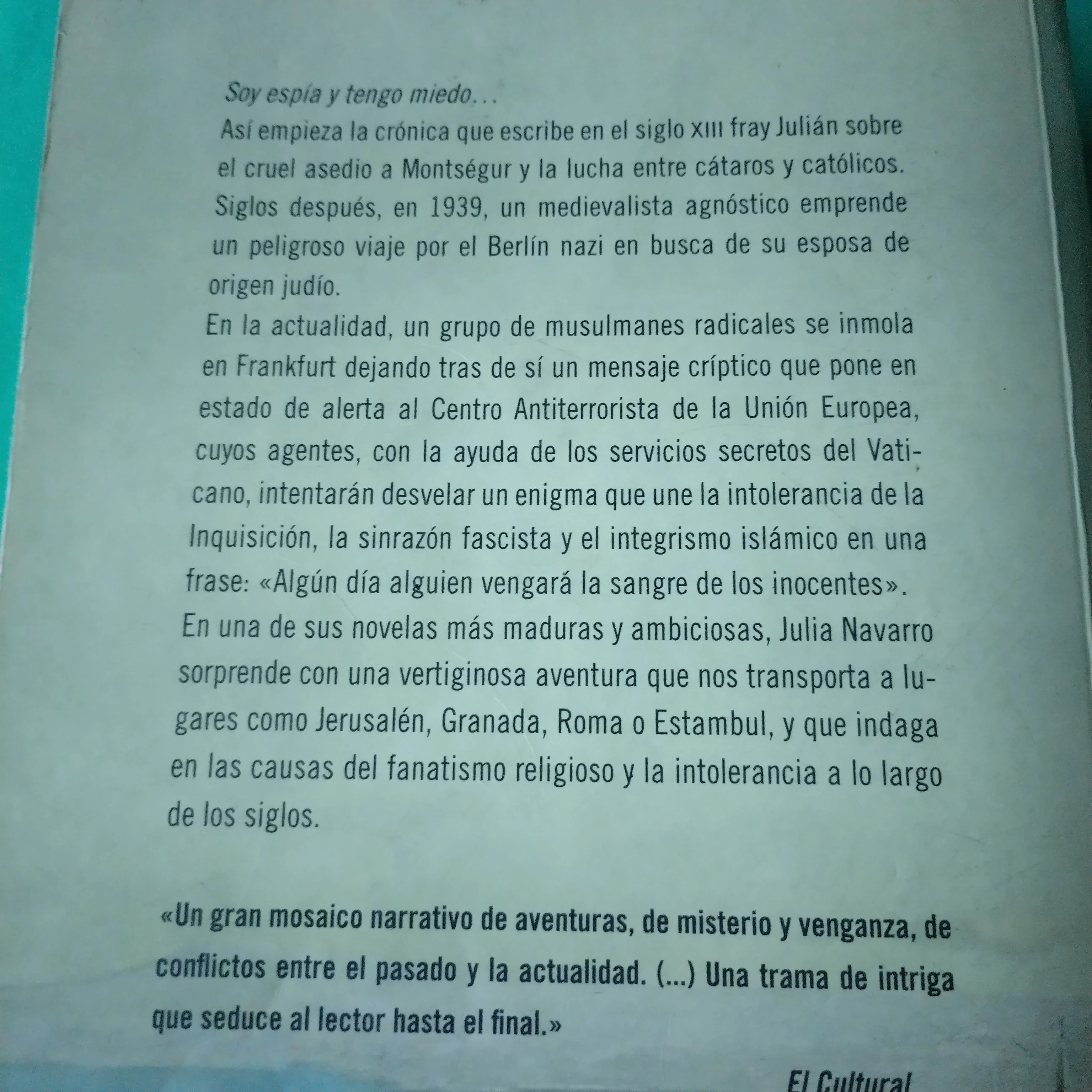 La sangre de los inocentes , Julia Navarro usado  3