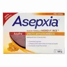 JABON ASEPXIA AZUFRE X 100 GR GENOMMA LAB