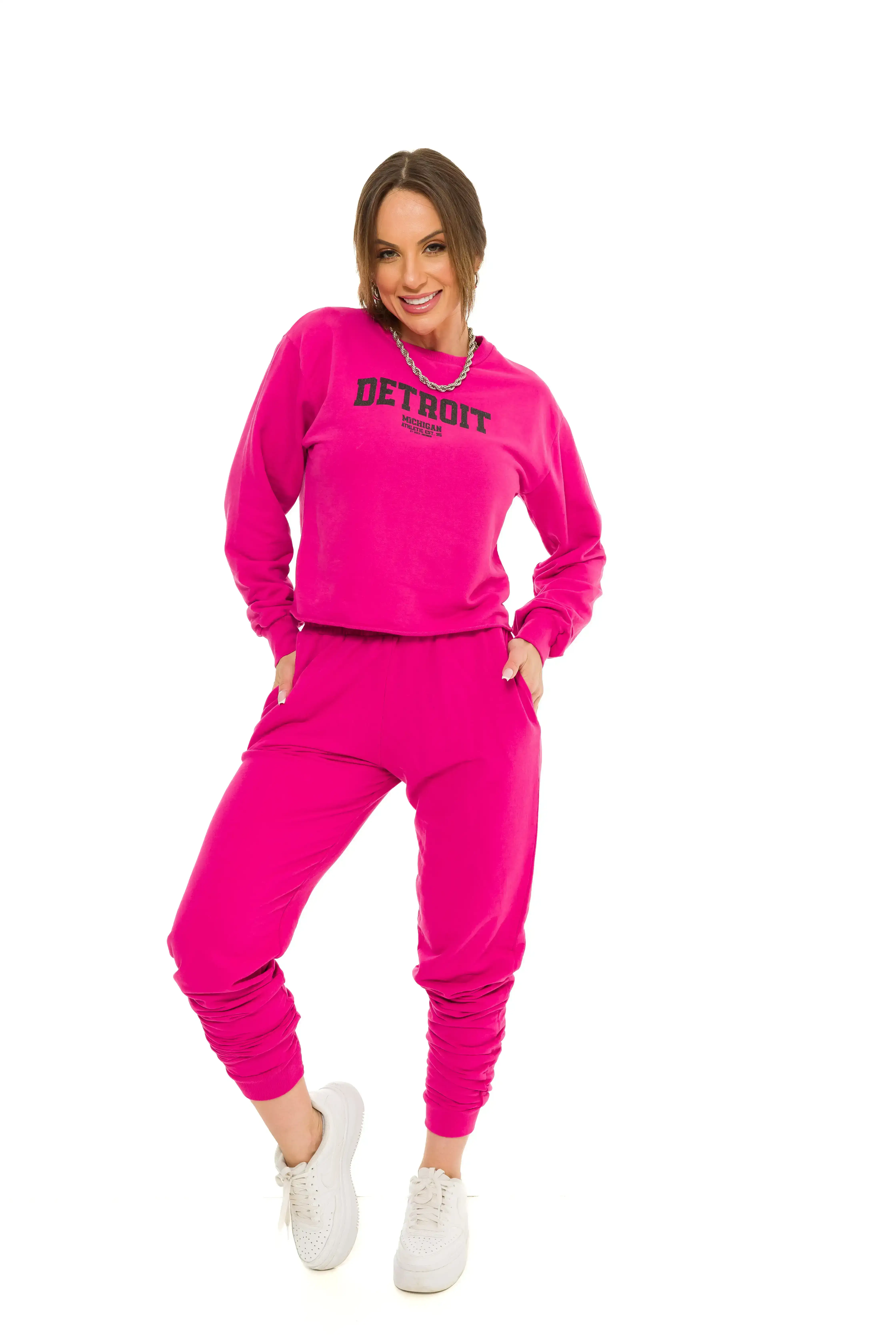 Blusa de moletom feminina Doce Dominio  2
