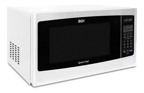 Microondas BGH Digital B120DB9 Blanco 20Lts.