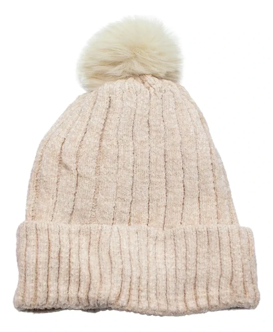 GORRO TEJIDO POMPOM 9038SR 4