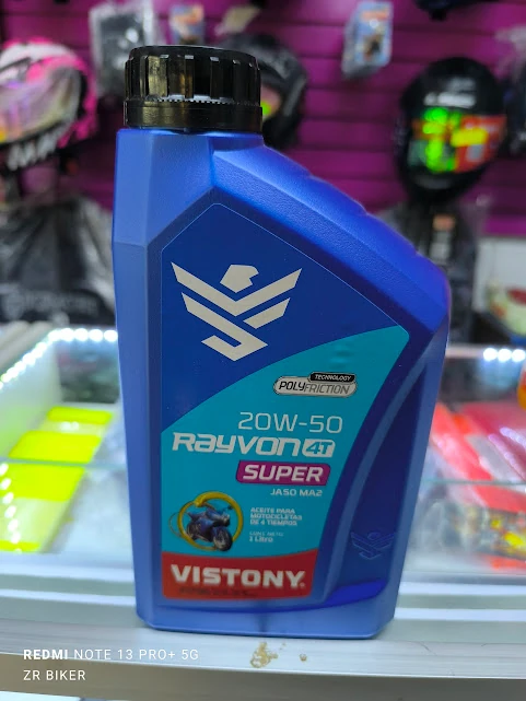 ACEITE VISTONY RAYVON 4T SUPER 20W- 50