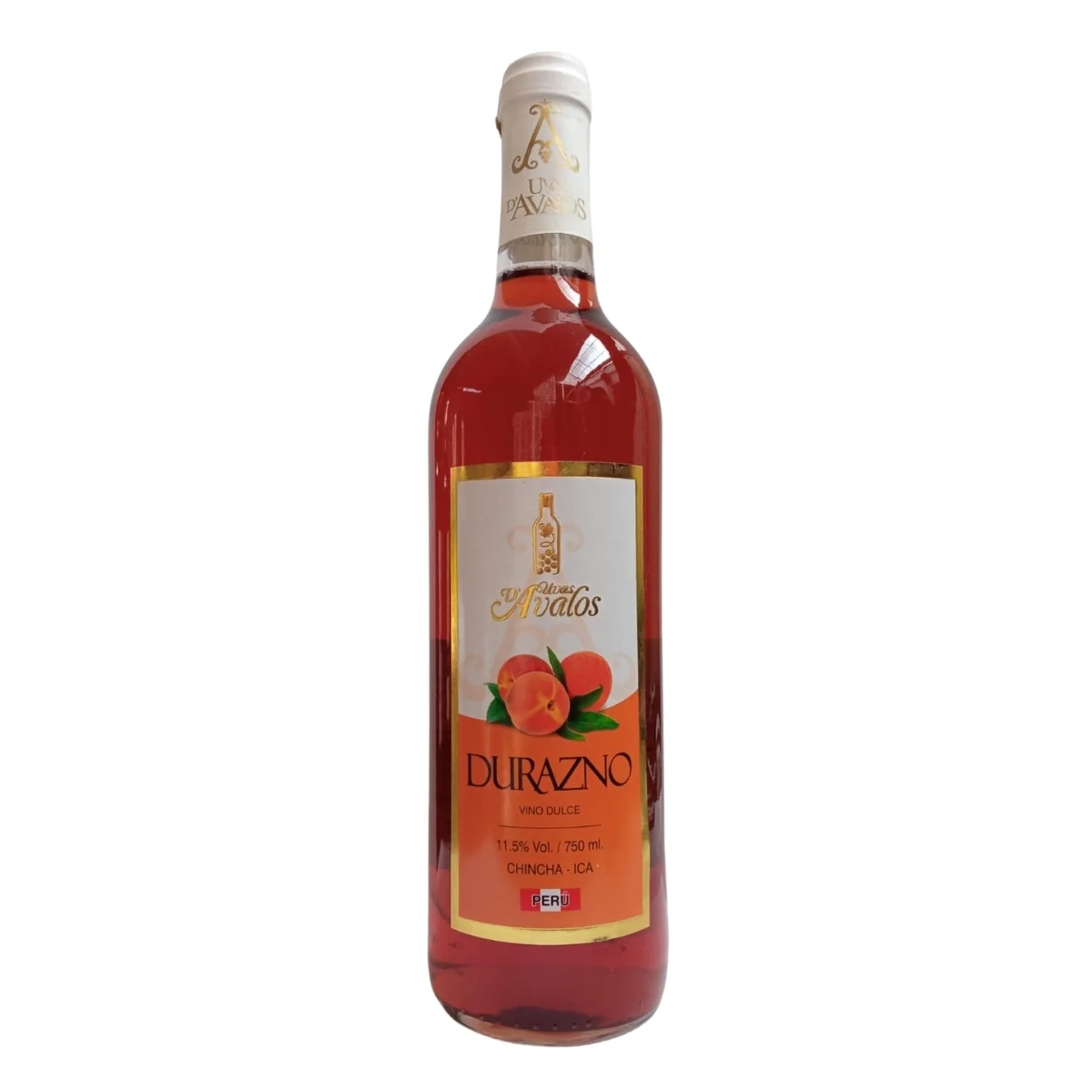 VINO DURAZNO D AVALOS 750 ML